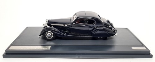 Matrix 1/43 Delage D8-120 Aerosport Coupe 1937 Grey Metallic Scale Model Car - Picture 4 of 5