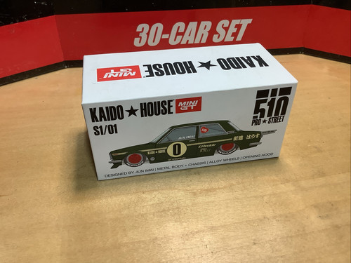 Kaido House x Mini GT Datsun 510 Pro Street S1/01 1/64