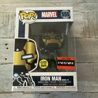 Funko Pop Iron Man 555 Glow in Dark AAA exclusive