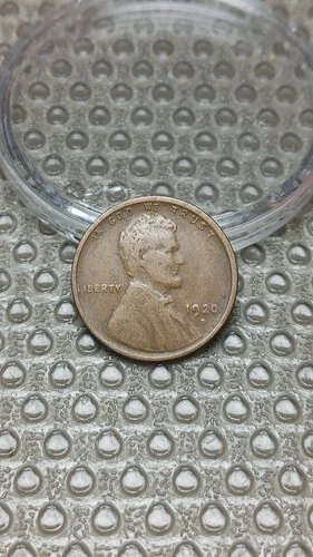 1920 D Lincoln Wheat Cent Penny Original F Fine                             D152