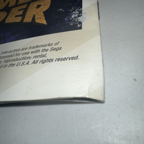 Sega Saturn Crime Wave CASE AND MANUAL ONLY NO GAME INCLUDED - Picture 12 of 16