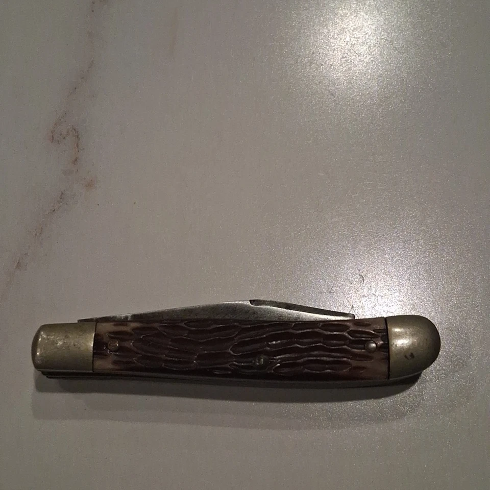 Cuchillo Whittler Schrade Walden 804 Carpinteros De Colección 1946-1960 Sin Estuche EE. UU. ck56 Foto 3 de 4