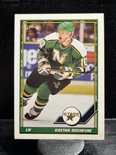 Gaetan Duchesne #433 1991-92 O-Pee-Chee Minnesota North Stars