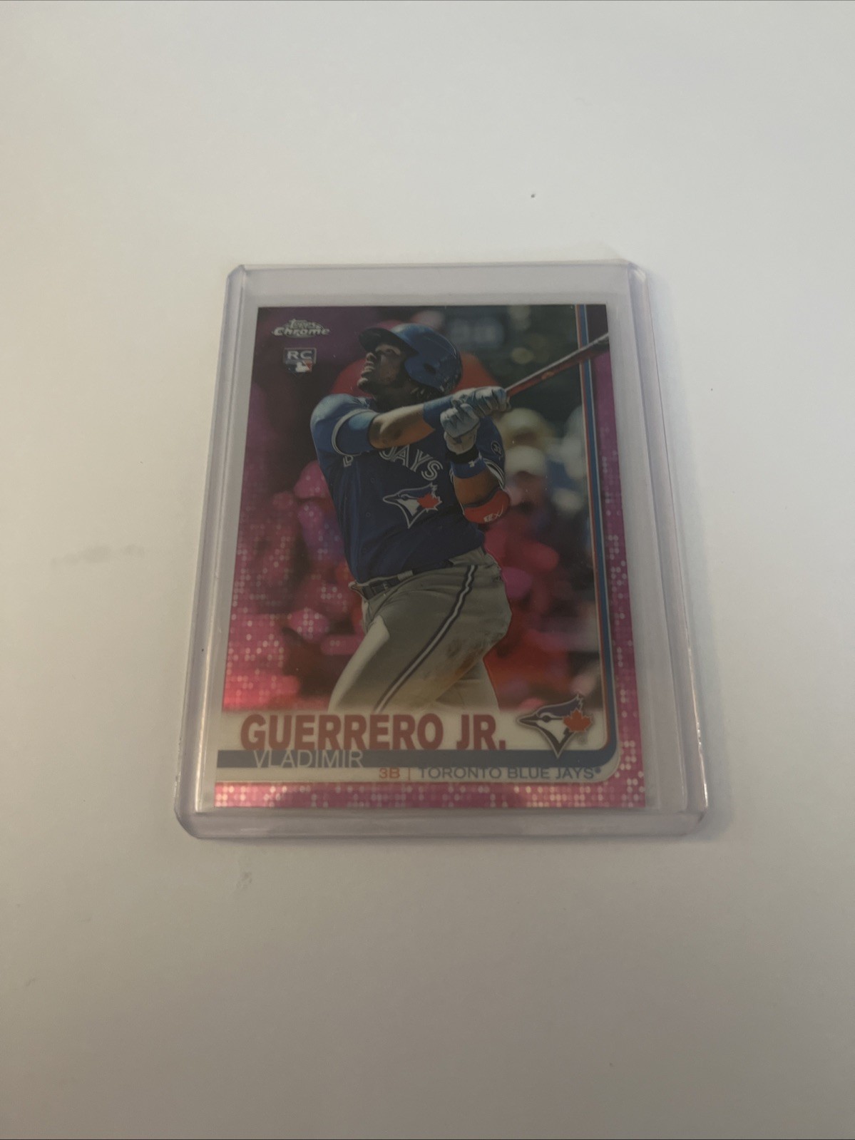 2019 Topps Chrome - Vladimir Guerrero Jr. #201 Pink Refractor (RC)