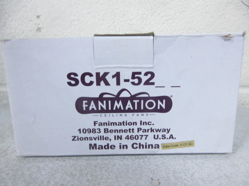 Fanimation Black 1 in. Sloped Ceiling Kit - SCK1-52BL - Image 3 of 4