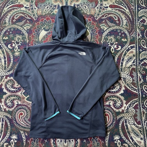 The North Face Fleece Jacket Hoodie Boys Large Multi-Blue Midweight Full Zip - Picture 7 of 7