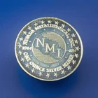1984 Nevada Metallurgical INC Silver Nevada Miner 1 oz .999 Silver Round Rare