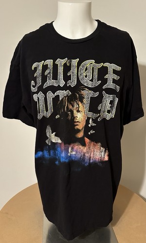 Juice WRLD World 999 T-Shirt Herren XL schwarz Merch Musik Hip Hop Rap Tee EUC - Bild 5 von 6