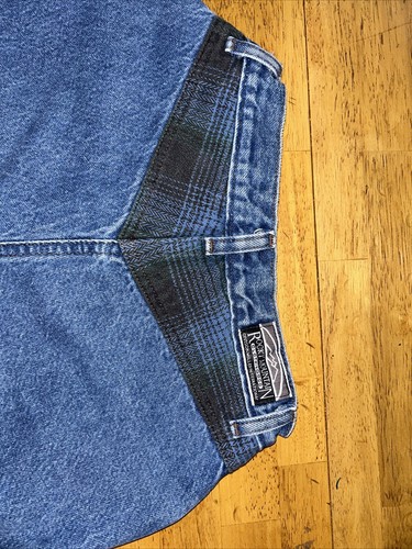 Pantalones de mezclilla Rockies de colección para mujer Western de tiro alto a pelo talla 27/5 entrepierna 32 - Imagen 5 de 10