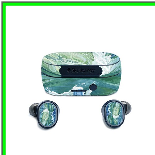 Candy Cyclone Wave Vinyl Decal for True Wireless Earbuds - Picture 1 of 3
