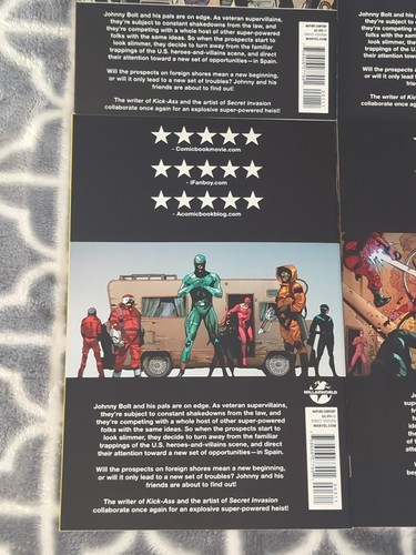 Super Crooks #1-4 komplettes Miniseries Set Mark Millar  - Bild 9 von 10