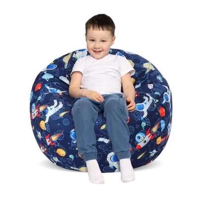 Sitzsack Kinder Spielzeug Stofftier Aufbewahrung, Große Größe Kuscheltiere Au... - Bild 1 von 4