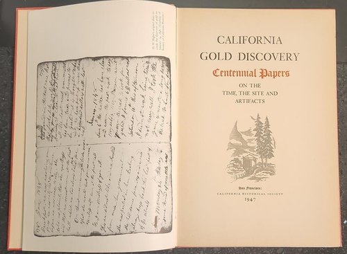 California Gold Discovery Coloma Sutter's Sawmill Archaeological 1947 - Picture 3 of 13