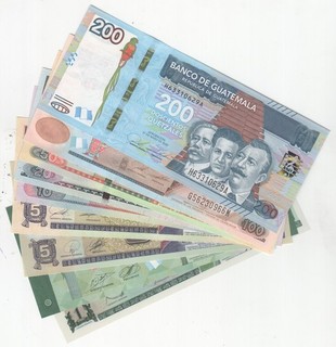 Guatemala 1 200 Quetzales 2006 2024 set Total 9 Pcs