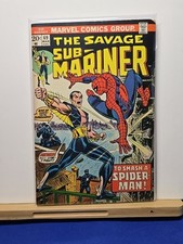 Sub-Mariner # 69 - VG - The Amazing Spider-Man & Namor - Marvel Comics (1974)
