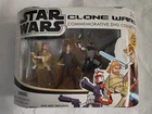 Star Wars Clone Wars Jedi Force Pack- Vintage 2005- Anakin, Obi Wan, Arc Trooper