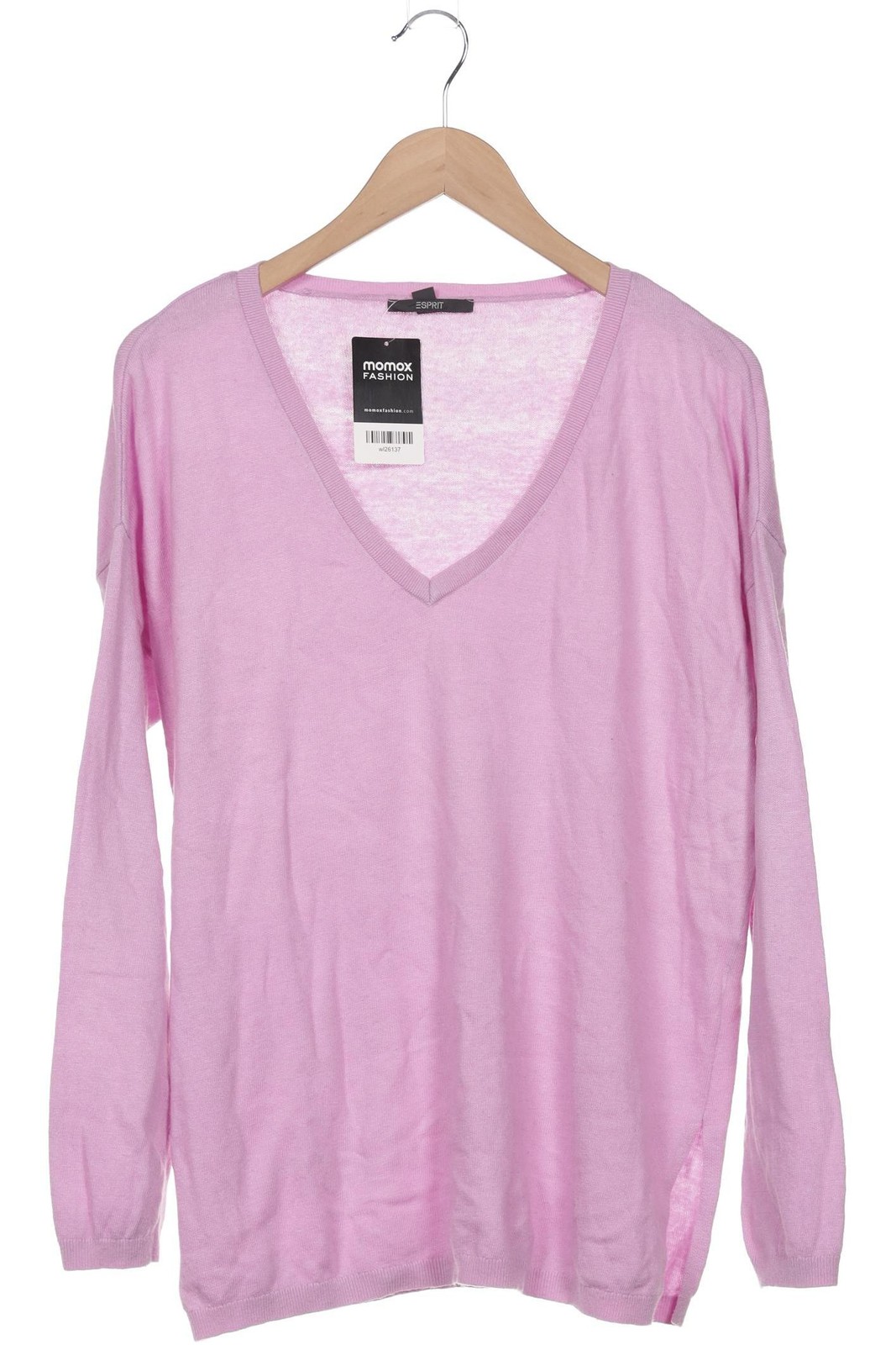 Esprit Pullover Damen Strickpullover Strick Oberteil Gr. L Flieder #wl26137