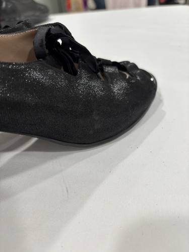 Neu ohne Karton Gr. 40/9 BeautiFeel schwarze Echtleder Peeptoe Schnür-Heels - Bild 10 von 11