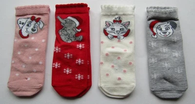 DISNEY BABY C&A Disney Baby Weihnachtssocken 4 Paar NEU mit Etikett