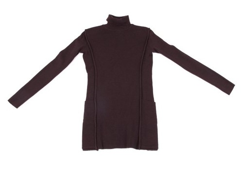 Jean Paul GAULTIER FEMME Wool Outseam High Neck Knit Sweater Size 40(K-164532) - Picture 2 of 12