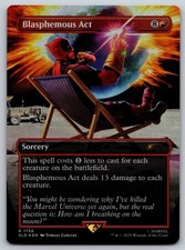Blasphemous Act (Rainbow Foil) - R Secret Lair Drop Series 1756 NM MTG