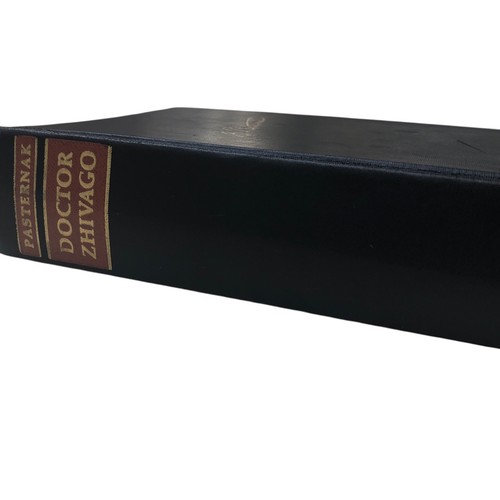 DOCTOR ZHIVAGO 1958 - 1st US Black Edition Boris Pasternak Pantheon Vintage HC - Imagen 1 de 18
