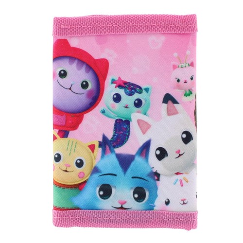 Textiel Trade Girl's Gabby's Dollhouse Hook & Closure Tri Fold Wallet - Picture 4 of 4