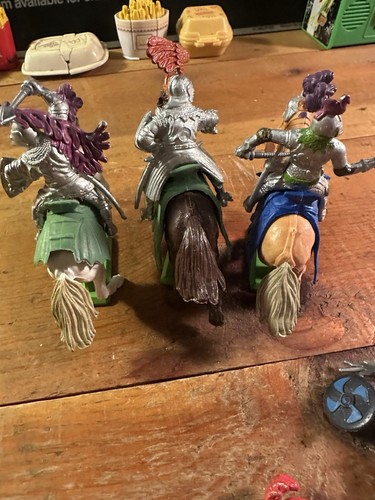 Vintage Deetail Britains Ltd Knights Figures Lot Of 11 From England 3 Knights - Bild 7 von 11