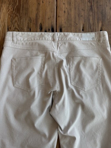 Pantalones Peter Millar EB66 Hombre 38x30 Caqui Golf Performance 5 Bolsillos Elastizados - Imagen 6 de 10