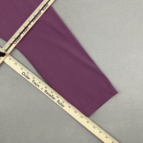 Lululemon Pants Women 16 Vintage Plum Instill High Rise Tight Pocket Athleisure - Picture 7 of 9