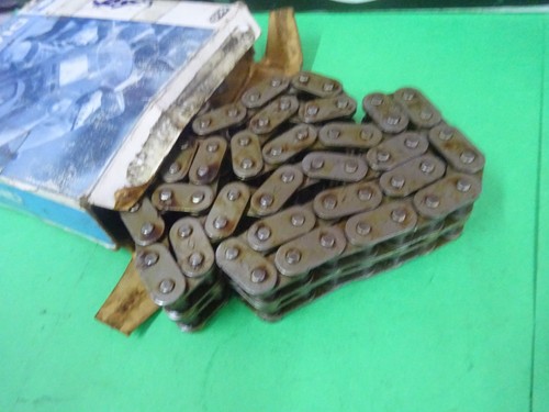 Vintage Harley BT 4-SPEED 36-86 CHOICE of NOS Rpl or DIAMOND PRIMARY DRIVE CHAIN - Picture 11 of 14