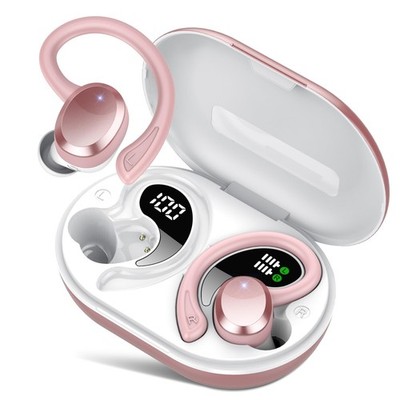 Wireless Earbuds Bluetooth 5.4 Headphones Sport Earphones 68Hrs Playtime ENC Mic