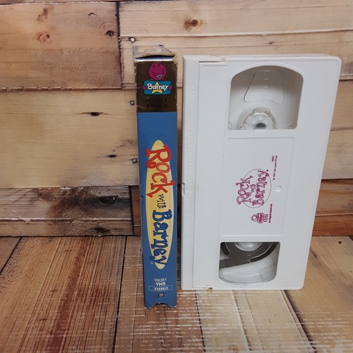 Rock With Barney VHS Used Classic Collection Children’s Music Video - Imagen 3 de 4
