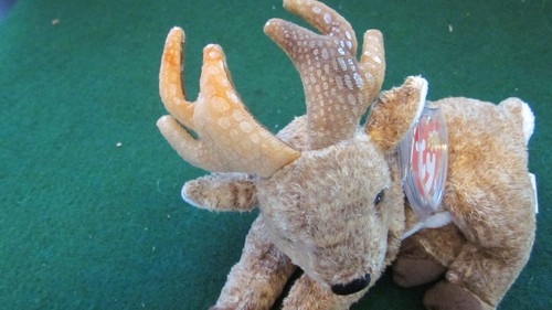 beanie babies -ROXIE THE REINDEER - mint with tag protectors - Picture 3 of 5