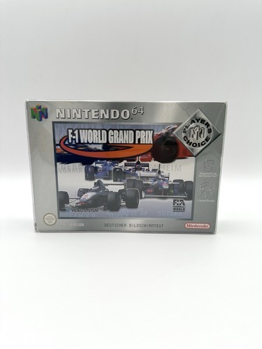 F-1 World Grand Prix N64 OVP Zustand: Gut