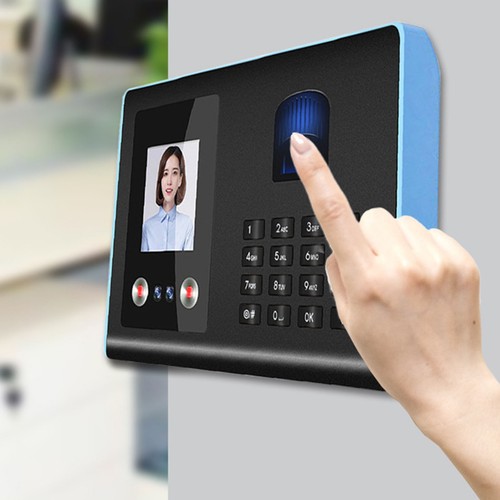 Mitarbeiter-Anwesenheitsmaschine Fingerabdruck Gesichtserkennung Passwort Zeit - Afbeelding 5 van 24