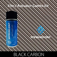 Hydro Dip Film Activator Combo Kit HD-CF130 Black Carbon Fiber