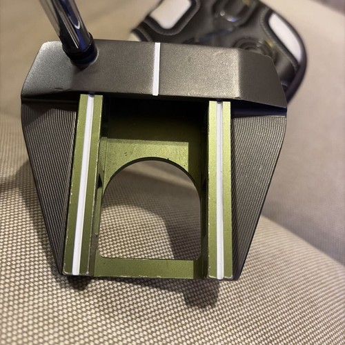 Odyssey Exo Seven Mini 34 Inch Green Putter Stroke Lab mit Head Cover gebraucht - Bild 6 von 10