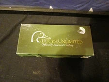 Ducks Unlimited Folding Hunter W/ Sheath OLV GRN (6265 SS) CA7136 NEW