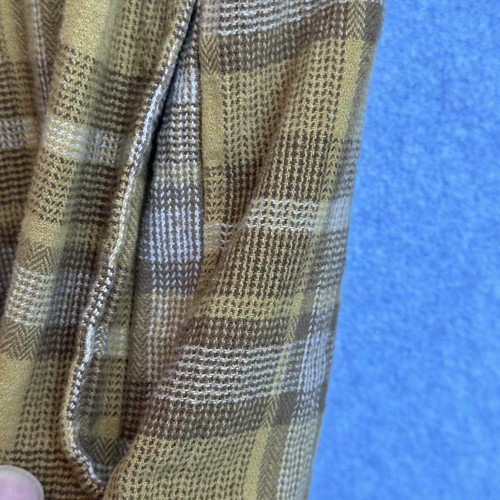 Katin Sakko Herren XL grün kariert Flanell Kapuze Shacket Knopfleiste Taschen - Bild 4 von 10