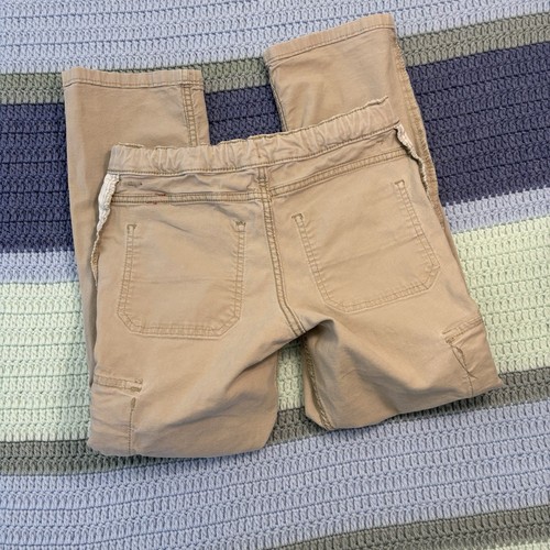 VTG Wrangler Cargo Pants, Boy Sz 12 Husky, Tan/Khaki, Wrangler Red Tag - Picture 14 of 16