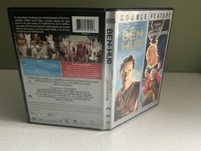 Ben Hur / Ten Commandments ( DVD ) Double Feature, VG