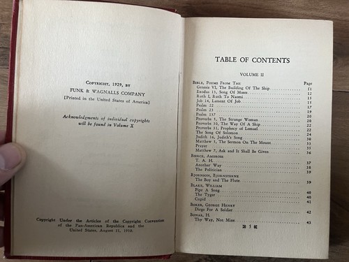 Vintage The World’s 1000 Best Poems Ten Volumes Set 1929 - Picture 3 of 15