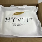 HYVIF Duvets-K - Luxury Feathers Down Comforter, King Size, Ivory White