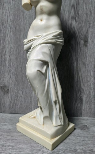 Grece Goddess Mythology, Aphrodite Venus De Milo, Alabaster Sculpture By Maska - Picture 13 of 23
