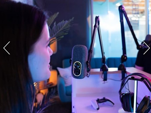 JLab JBuds Talk USB Gaming Streaming Mikrofon USB-C Ausgang Stereo 3,5mm AUX - Bild 9 von 14