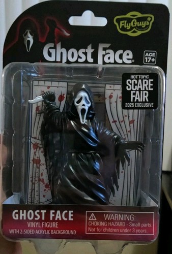 Flyguys Ghost Face 2025 Hot Topic Scare Fair Actionfigur  - Bild 1 von 2