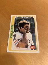 Dan Pastorini, 1978 Topps, #301, Houston Oilers,
