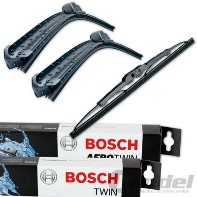BOSCH AEROTWIN SCHEIBENWISCHER VORNE + HINTEN passend für AUDI A4 Avant B6 B7 8E
