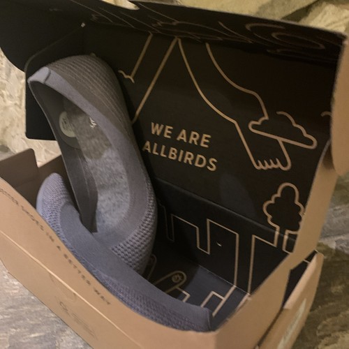 Allbirds Knit Tree Breezer Ballet Flat Shoes Women's Casual Comfy Size 7 Grey - Picture 1 of 10